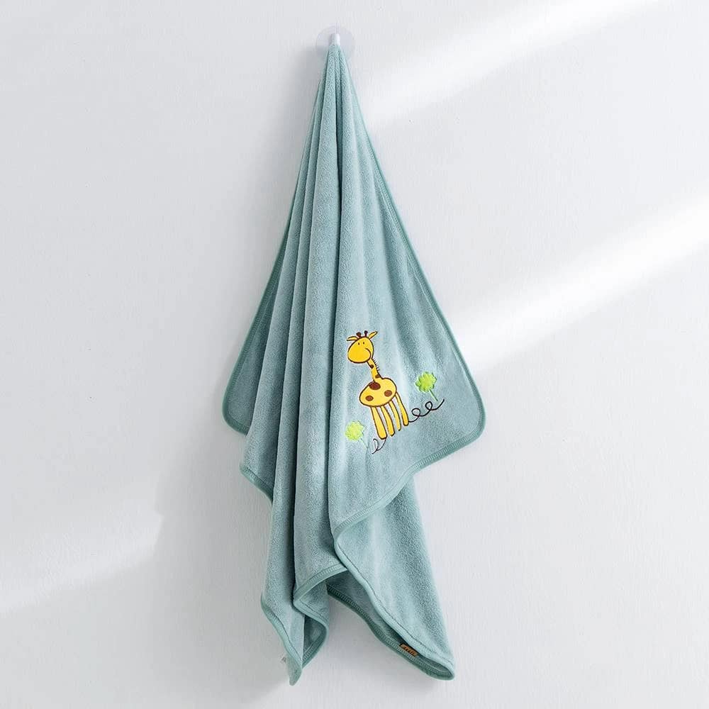 منشفة أطفال كبيرة تركواز منشفة أطفال كبيرة تركواز