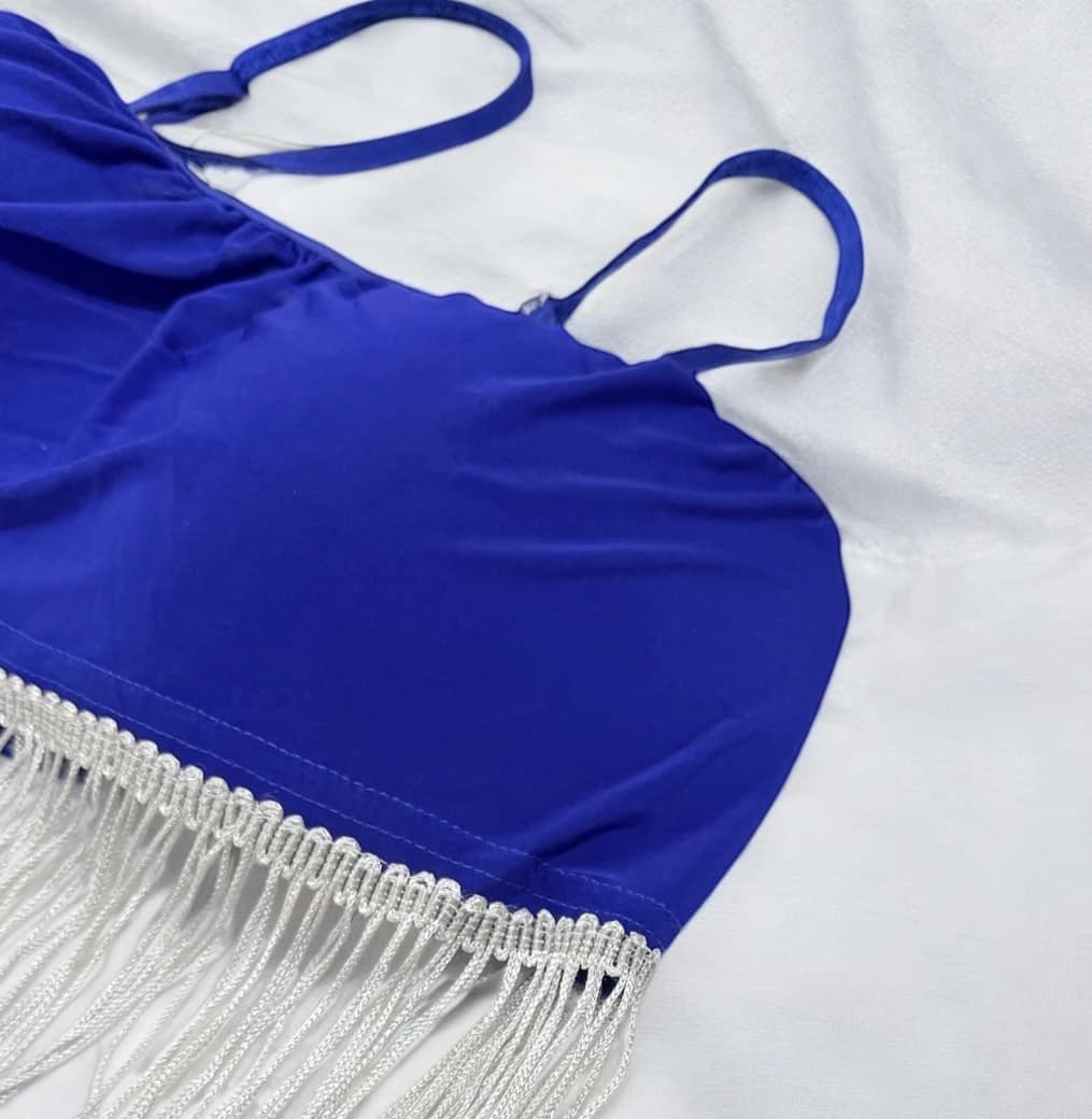 2025-10-03-68dfd9b13aa13 لانجري بوهيمي فاخر بلون أزرق ملكي - الصورة 5