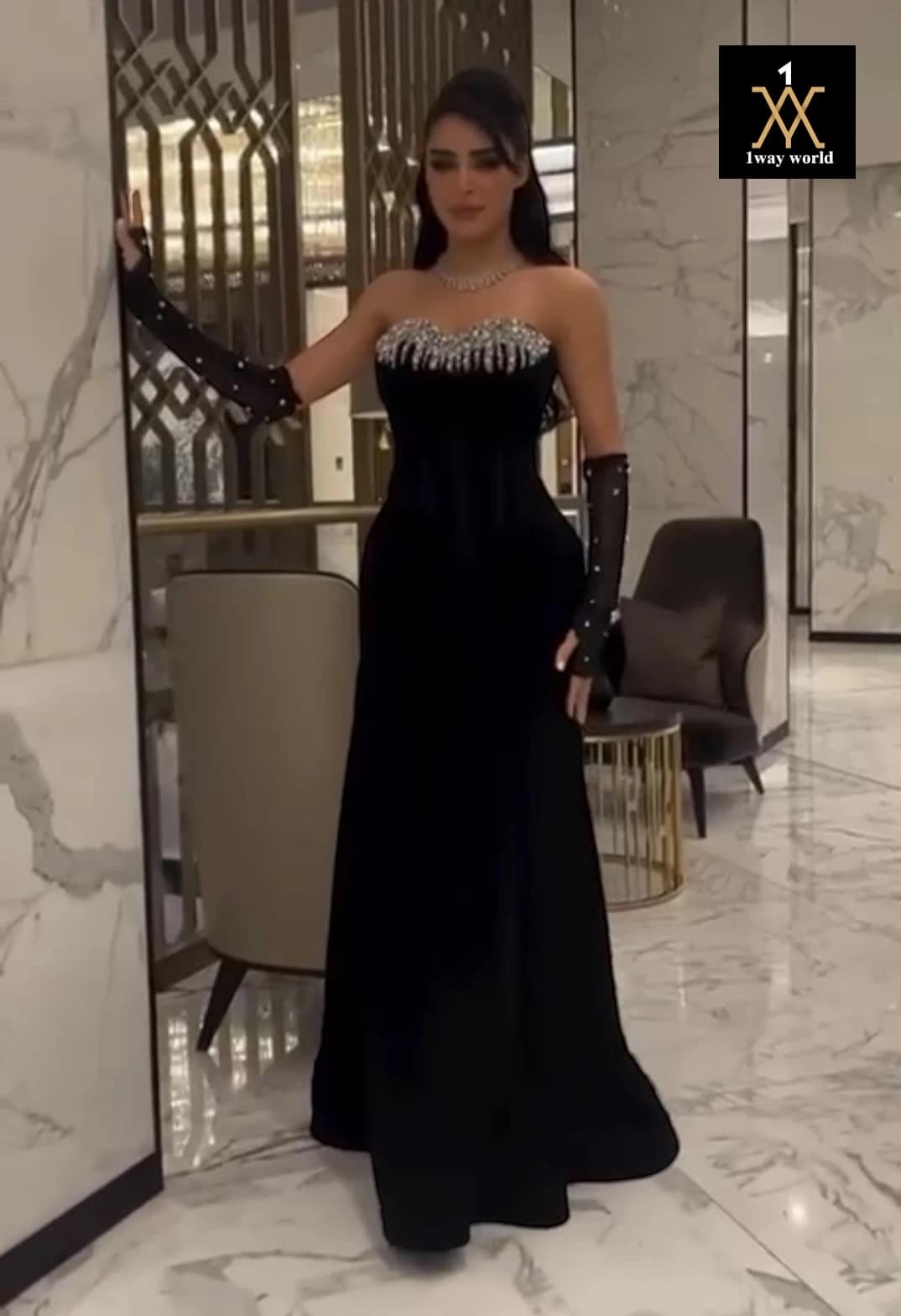 2025-09-13-68c58bb15feee فستان سهرة أسود بلمسة فاخرة ولمسة عصرية - الصورة 6