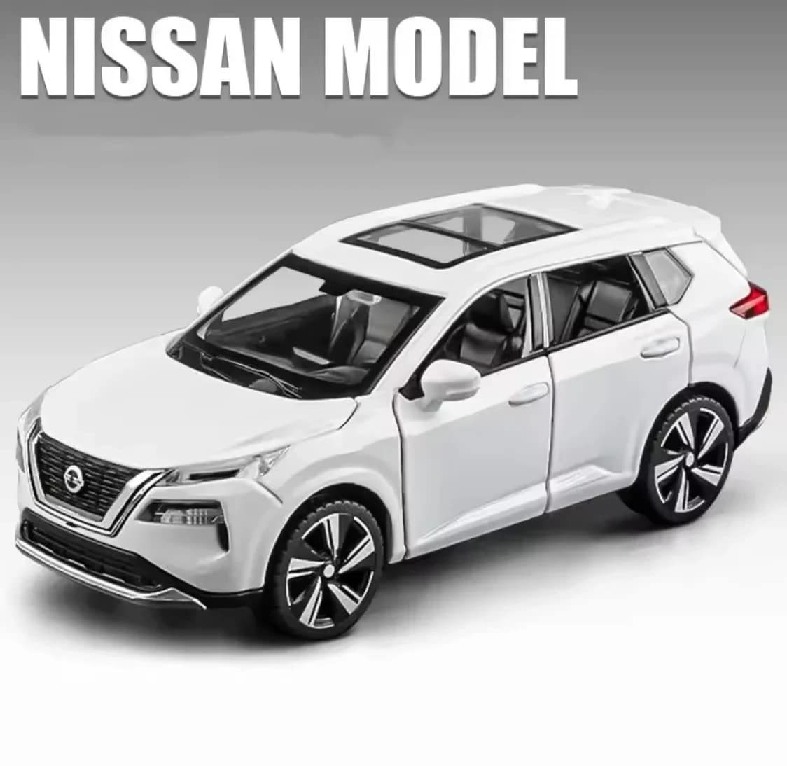 سيارة نيسان باللون الابيض سيارة نيسان باللون الابيض