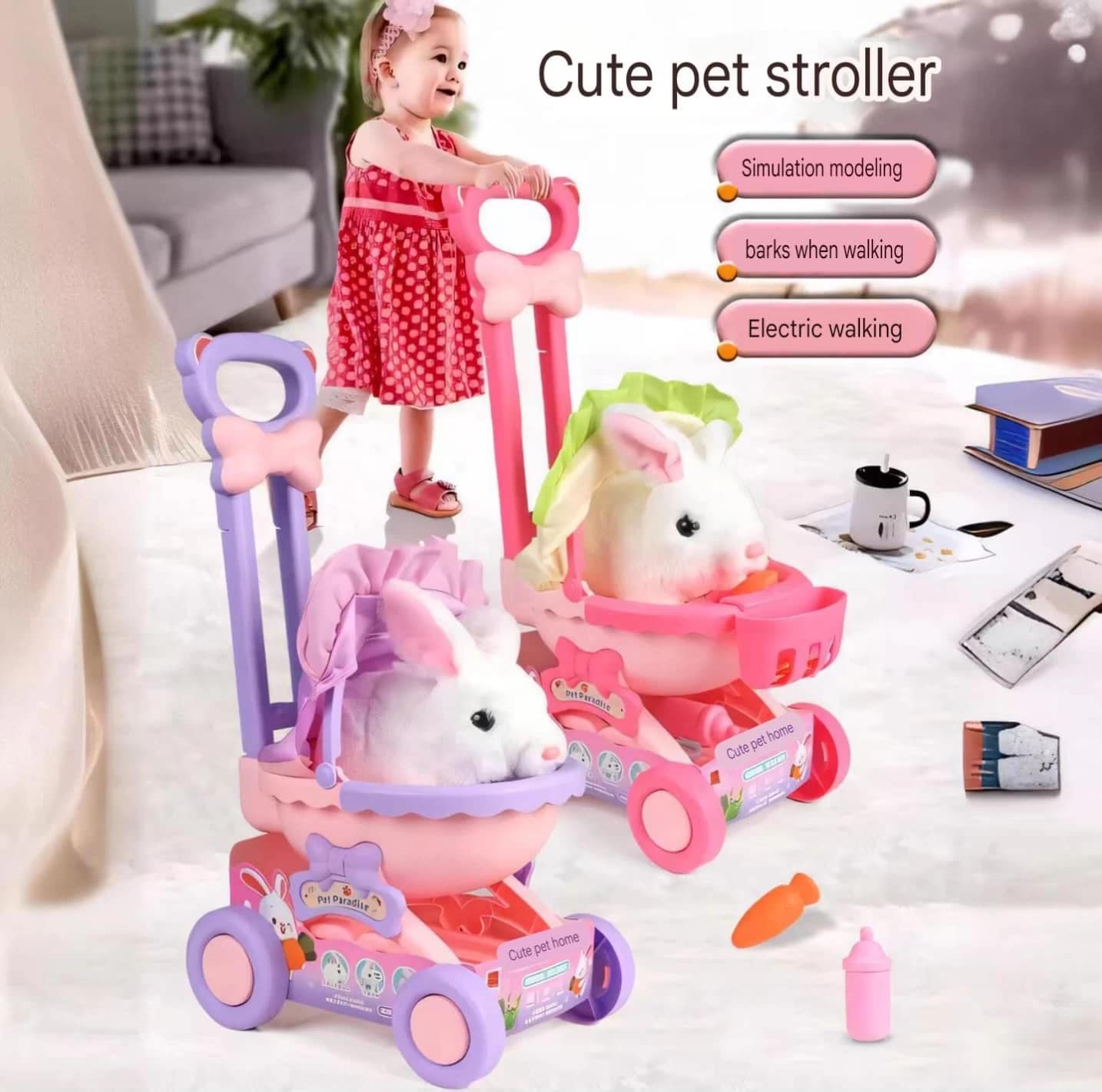 لعبه ارنب بعربه متنقله لعبه ارنب بعربه متنقله