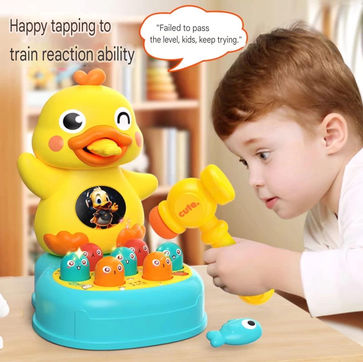 لعبه تعليميه تفاعليه على شكل بطه لعبه تعليميه تفاعليه على شكل بطه