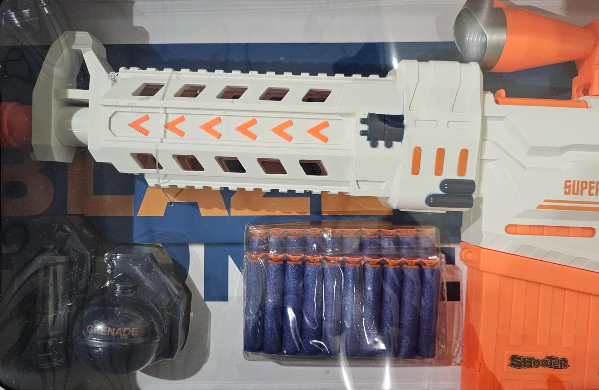 لعبه بندقيه بلاستيكيه بتصميم عصري لعبه بندقيه بلاستيكيه بتصميم عصري