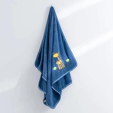 منشفة أطفال كبيرة أزرق منشفة أطفال كبيرة أزرق