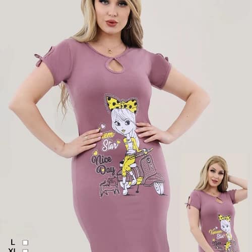 2024-12-28-676f4b878e8fe-copy قميص للمنزل من القطن بطبعات كرتونيه - الصورة 4