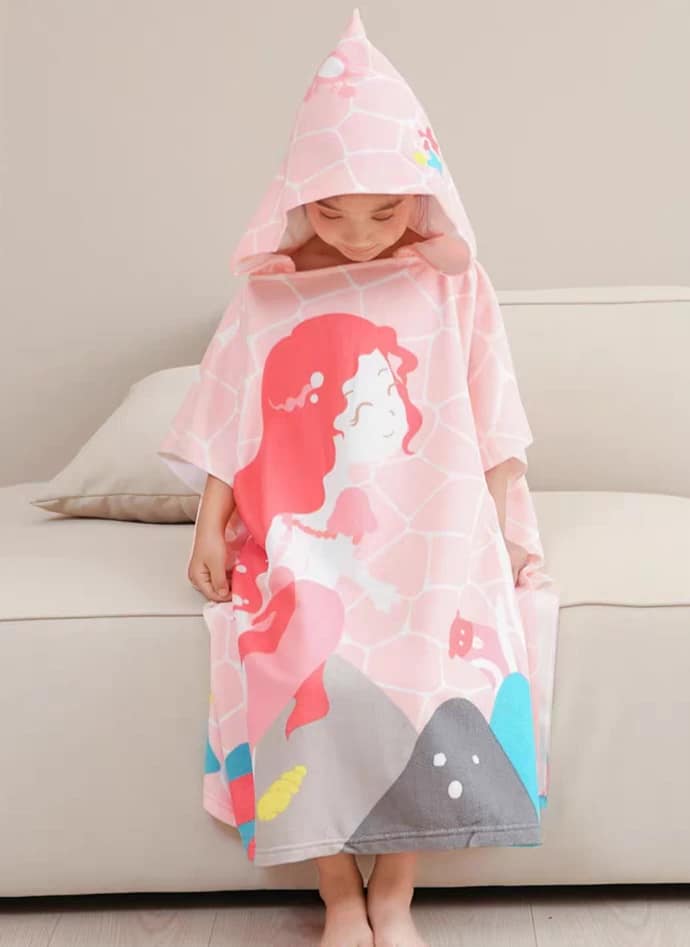 منشفه اطفال بغطاء رأس مقاس كبير منشفه اطفال بغطاء رأس مقاس كبير