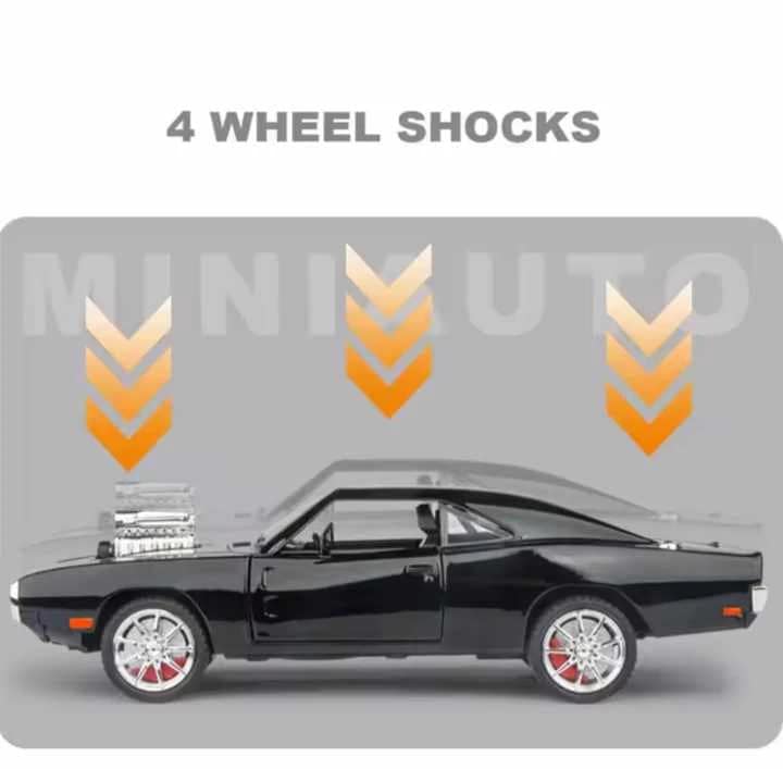 لعبه سياره دوج تشارجر اسود لعبه سياره دوج تشارجر اسود