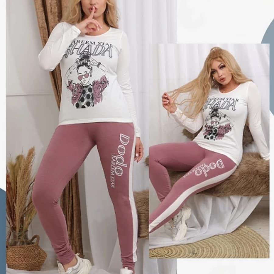 2024-12-27-676e188454df1 طقم بيجاما نسائي من القطن - الصورة 5